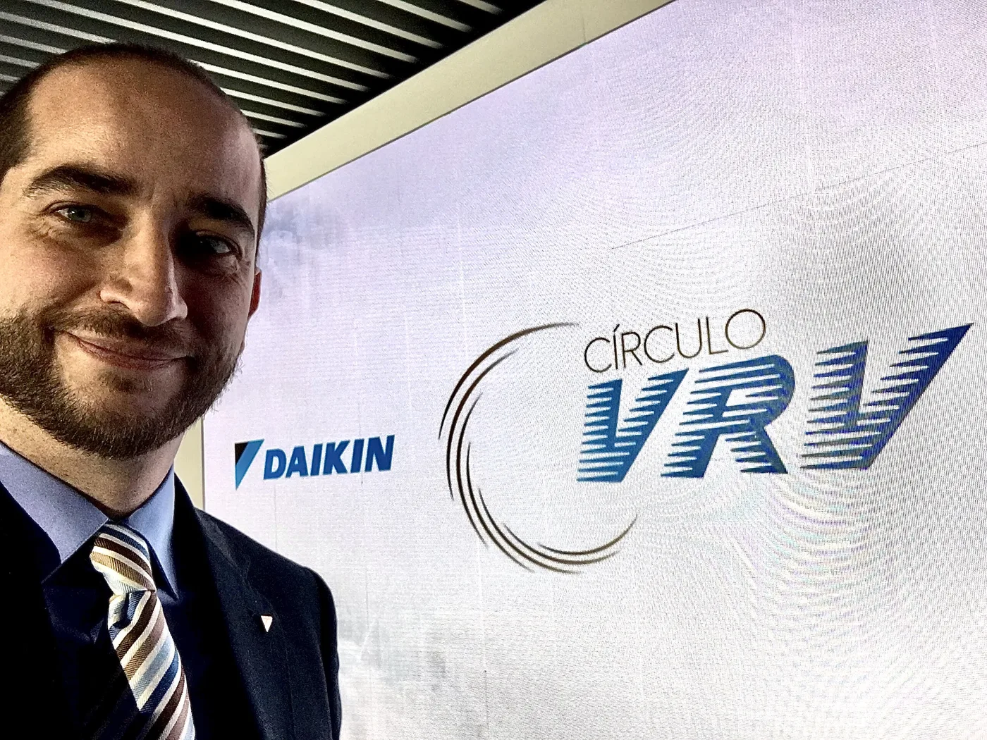 Círculo de instaladores VRV Daikin en el Estadio Wanda Metropolitano, Madrid, febrero 2020