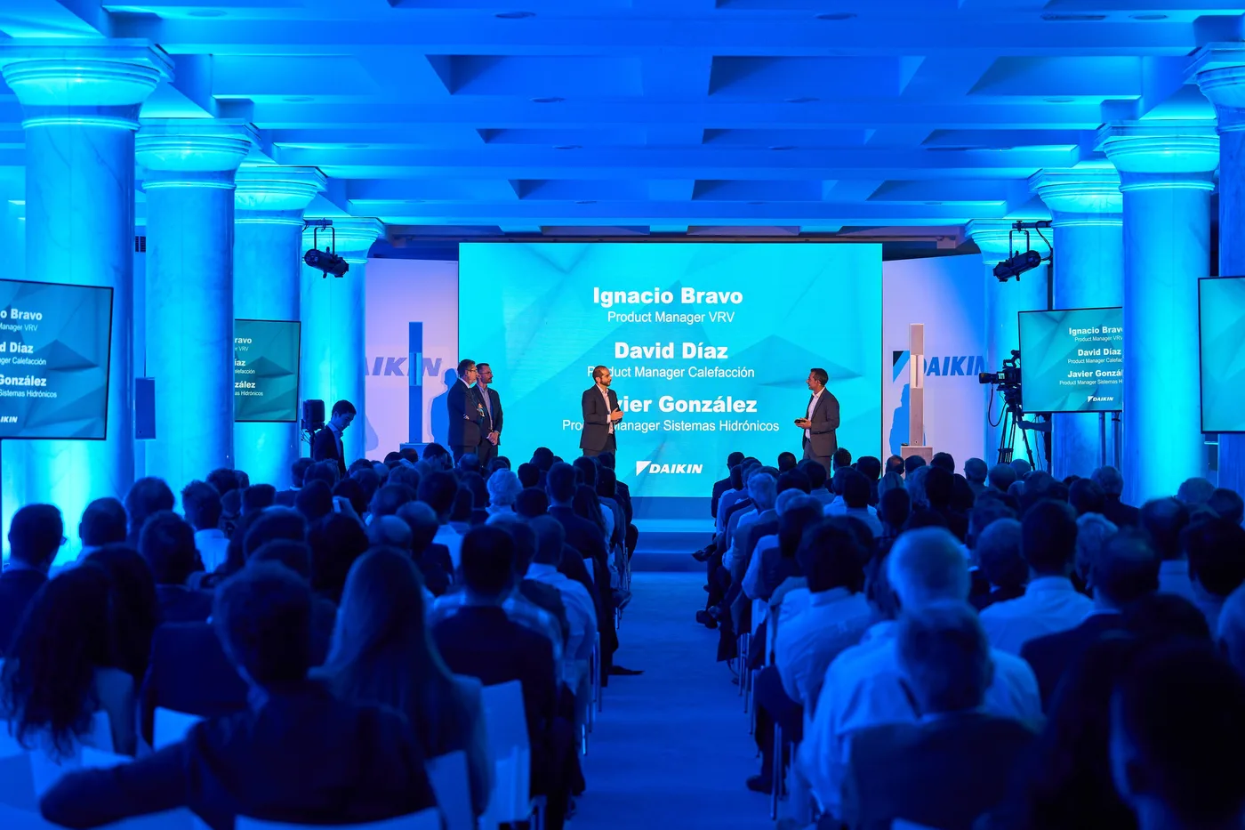 Evento Daikin Ingeniería Madrid — momento de networking